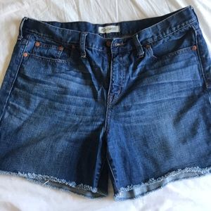 Madewell denim jean shorts